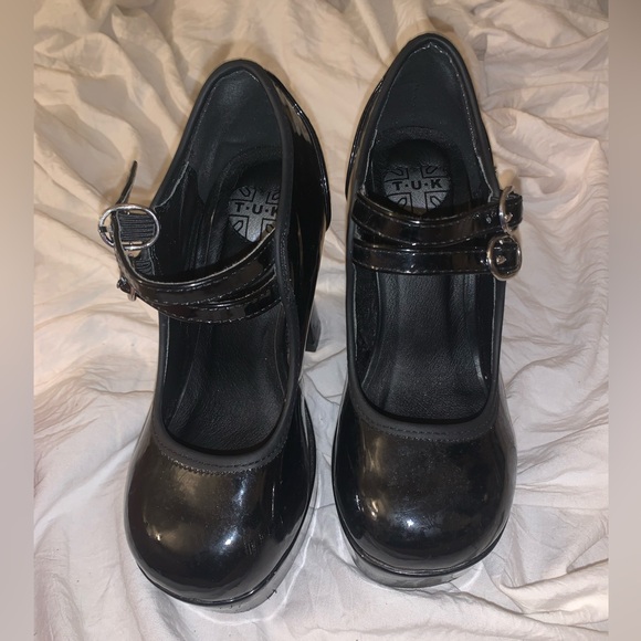 T.U.K Baby Doll Platform Heels - Picture 2 of 6